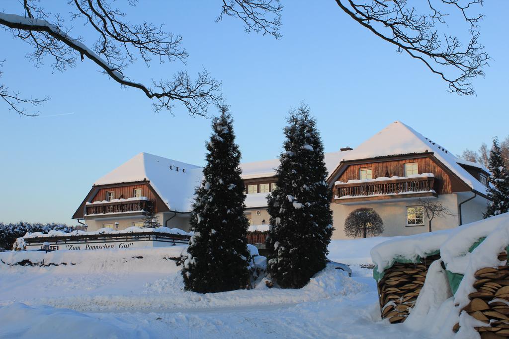 Hotel Zum Poppschen Gut Olbernhau Exterior photo